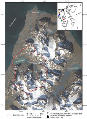 Reconstructing Holocene Glacier and Climate Fluctuations From Lake Sediments in Vårfluesjøen, Northern Spitsbergen